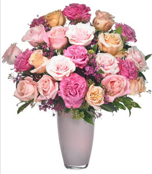LUXURIOUS PINK ROSES - Blooms of Paradise Cambridge