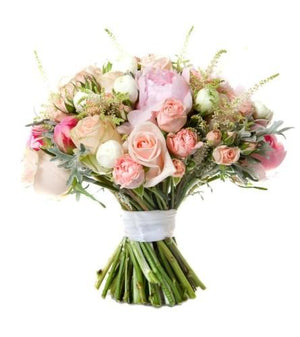 Bouquet of Pastel Love for Anniversary, Birthday, Baby Girl - Blooms Of Paradise Flowers