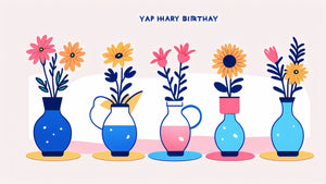 Blooms of Joy: Mastering Vase Arrangements for a Memorable Birthday Celebration - Blooms of Paradise Cambridge
