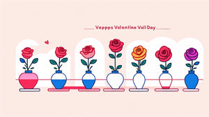 The Art of Vase Arrangements: Why Roses Reign Supreme on Valentine's Day - Blooms of Paradise Cambridge