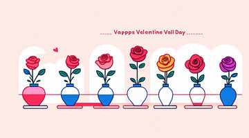 The Art of Vase Arrangements: Why Roses Reign Supreme on Valentine's Day - Blooms of Paradise Cambridge