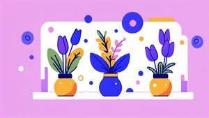 Unlocking the Charm of Vase Arrangements: A Nod to Tulip Purple Prince in Valentine's Decor - Blooms of Paradise Cambridge