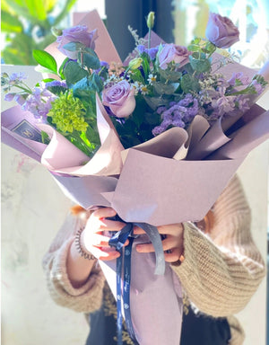 Lavander Grace Bouquet - Blooms of Paradise Cambridge
