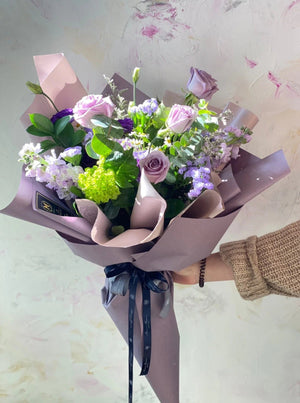 Lavander Grace Bouquet - Blooms of Paradise Cambridge