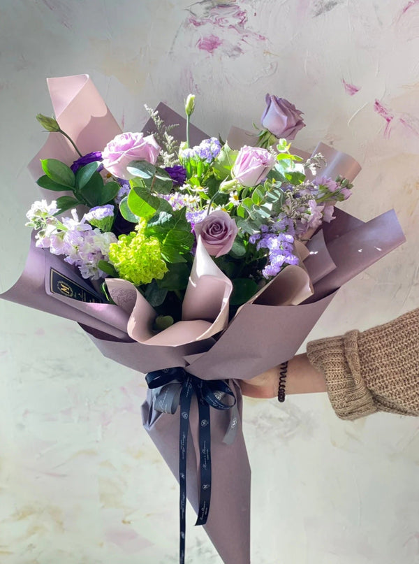 Lavander Grace Bouquet - Blooms of Paradise Cambridge