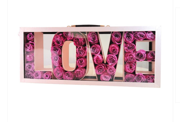 LOVE Rose Box – Luxury Floral - Blooms of Paradise Cambridge