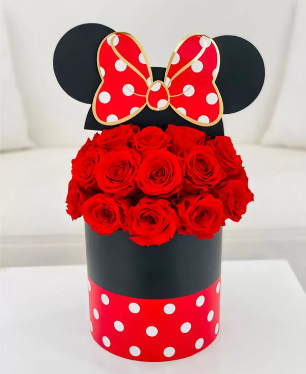 Mini Mouse Flower Box - Blooms of Paradise Cambridge