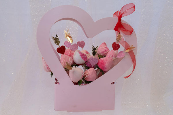 🍓 Sweetheart Chocolate - Covered Strawberry Bouquet – Valentine’s Special 💝 - Blooms of Paradise Cambridge