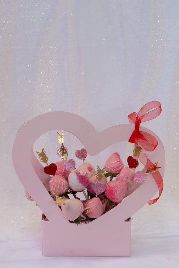 🍓 Sweetheart Chocolate - Covered Strawberry Bouquet – Valentine’s Special 💝 - Blooms of Paradise Cambridge