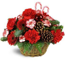 Basket Full of Christmas - Blooms of Paradise
