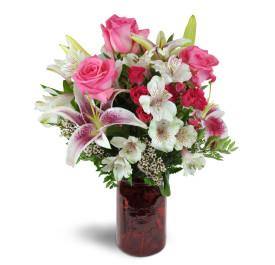Classic Love Anniversary bouquet featuring Blooms Of Paradise for a romantic celebration2