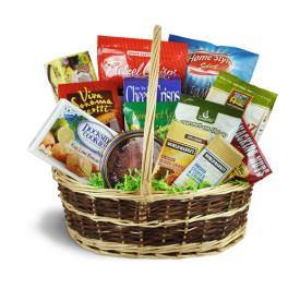 Deluxe Sweet & Savory Gift Basket for any occasion by Blooms Of Paradise
