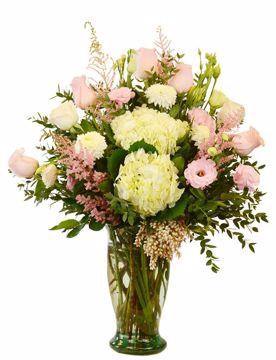 Sympathy Flowers In My Heart arrangement from Blooms Of Paradise
