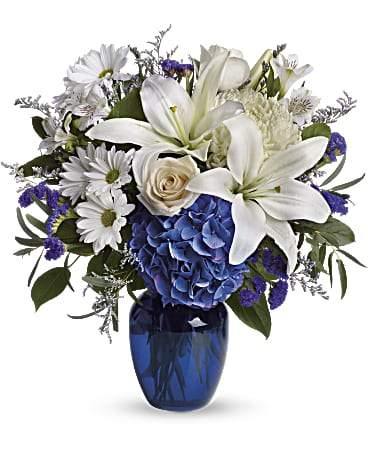 Elegant Sympathy Vase Arrangement with Blooms Of Paradise Flowers