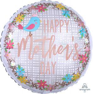 Colorful Mother's Day balloons with 'Blooms Of Paradise' theme