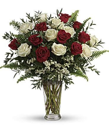 Anniversary Flowers with 'Only You!' theme for Love and Anniversary - Blooms Of Paradise