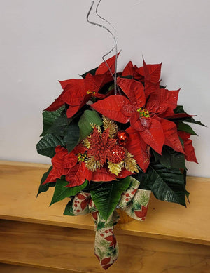RED POINSETTIA - Blooms of Paradise
